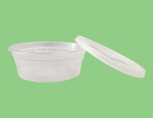 Round tub container 